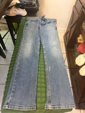 Hollister Men's Light Wash Bootcut Jeans